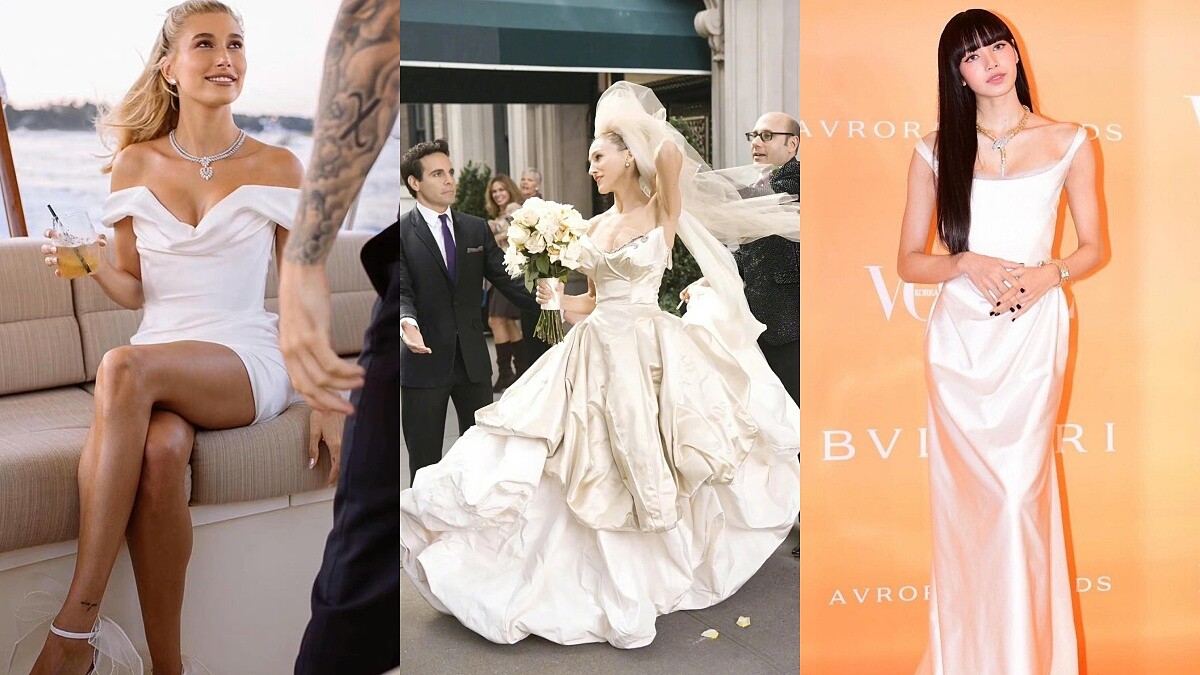 Vivienne Westwood有多紅！金秀賢、Rosé都穿過，趙露思和Lisa愛上同一件婚紗