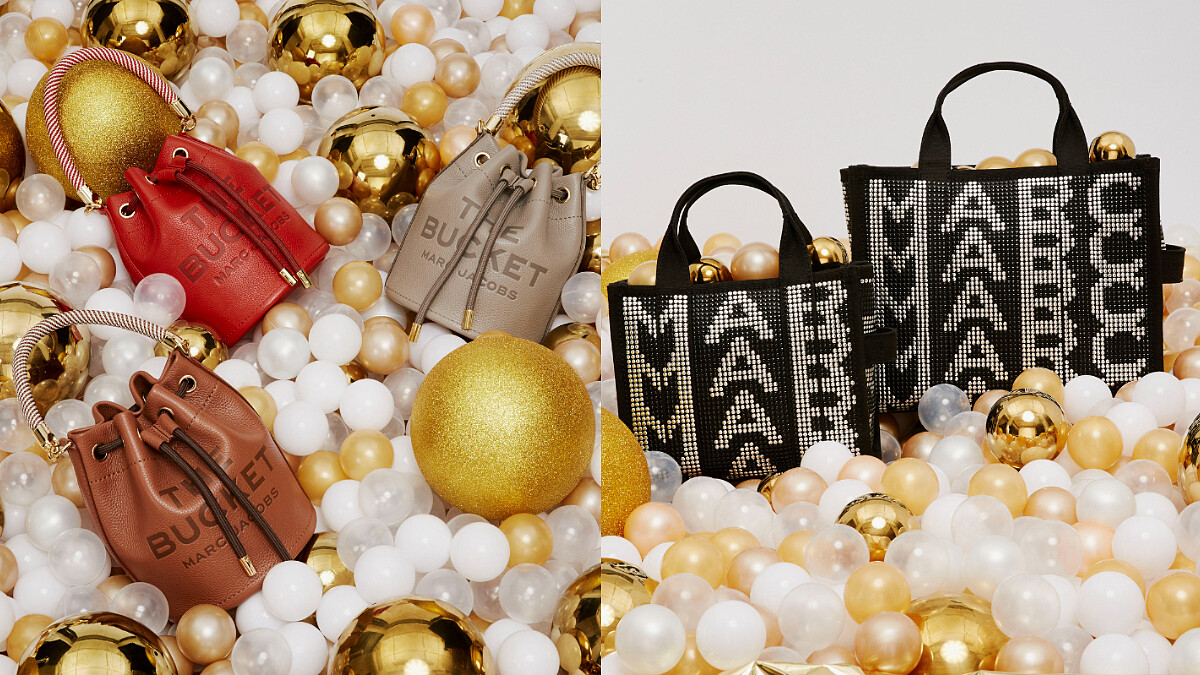 節慶必收美包！閃爍亮片、璀璨水晶、開運紅…各款Marc Jacobs包款，讓妳輕鬆擁有氛圍感滿分的新年亮眼LOOK！ 