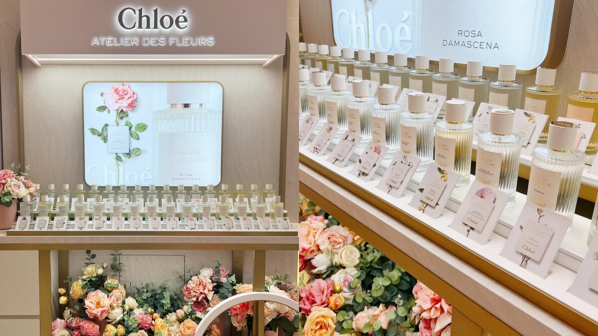 全台首間Chlo&eacute;仙境花園香氛專賣店就在台北新光三越南西本館二樓。