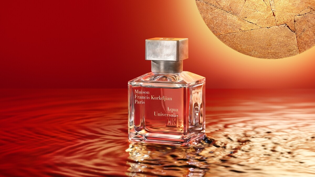 Maison Francis Kurkdjian(MFK)月光水兔年形象圖Aqua Universalis 永恆之水淡香水。