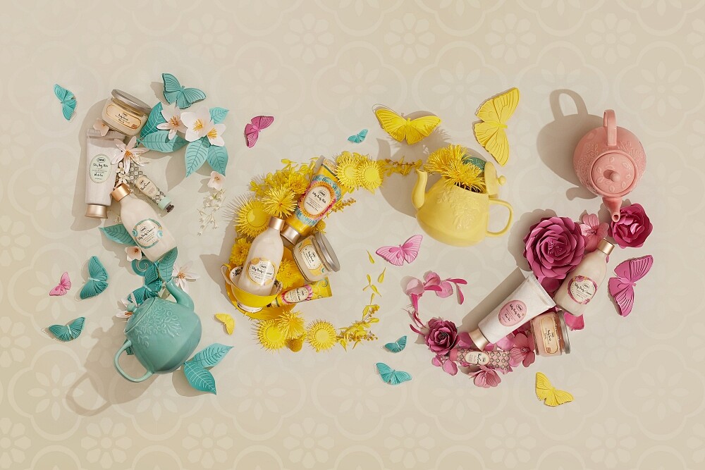 SABON茶語時光形象圖。