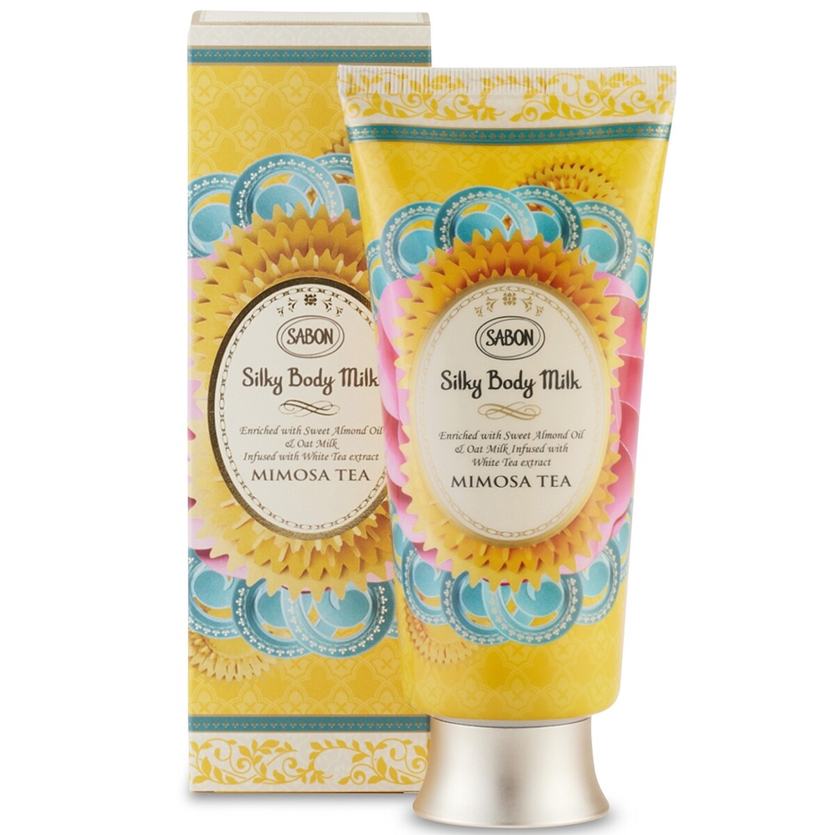 SABON茗金合歡絲綢身體乳液200ml，NT1,380