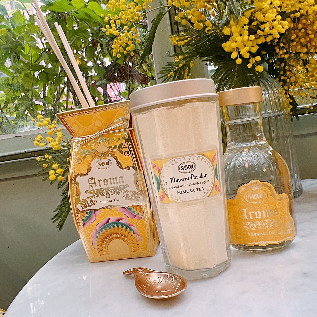 SABON茗金合歡礦晶浴鹽260g，NT1,180