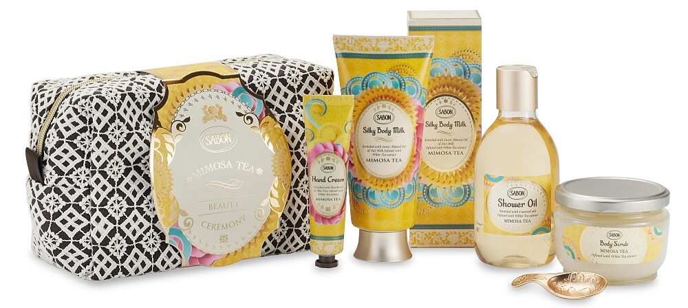 SABON茗金合歡暖心組，NT4,580