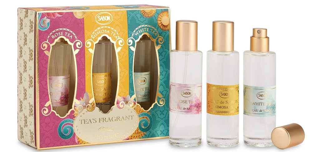 SABON茶語時光香水禮盒，NT3,780