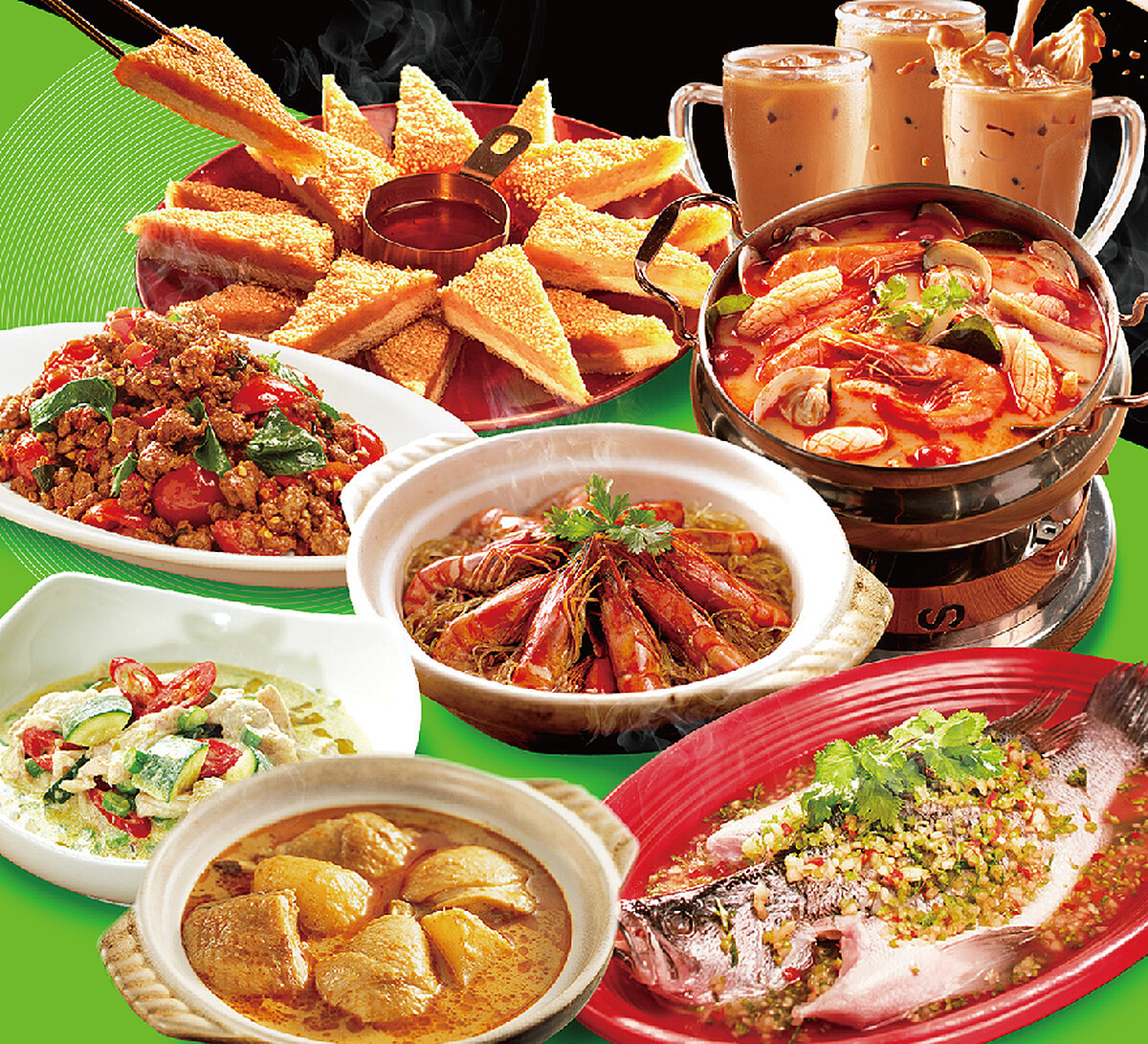 非常泰好料小家庭六人外帶套餐，推薦價4,388元。