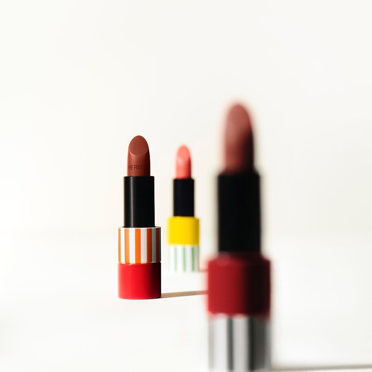 愛馬仕Rouge Hermès 2023春夏限量版唇膏形象。