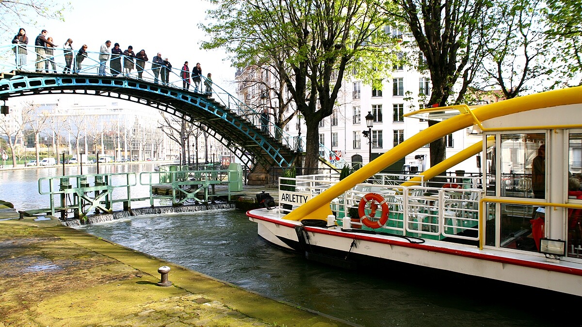 聖馬丁運河Canal Saint-Martin