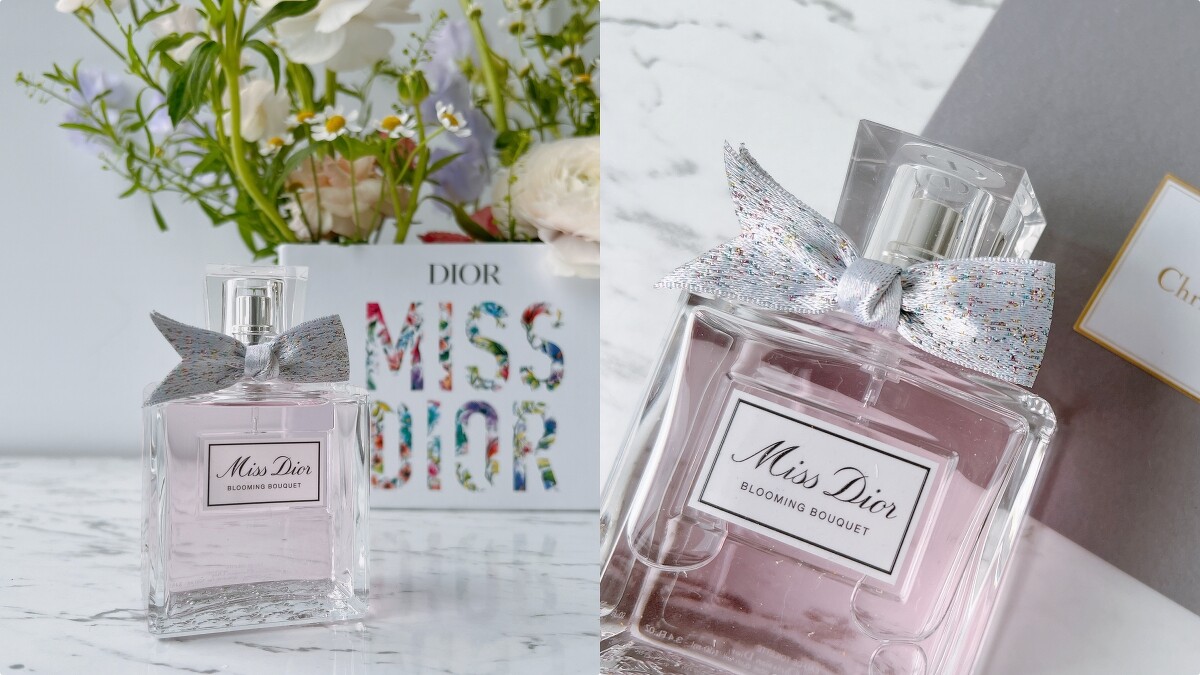 迪奧Miss Dior花漾迪奧淡香水實品。