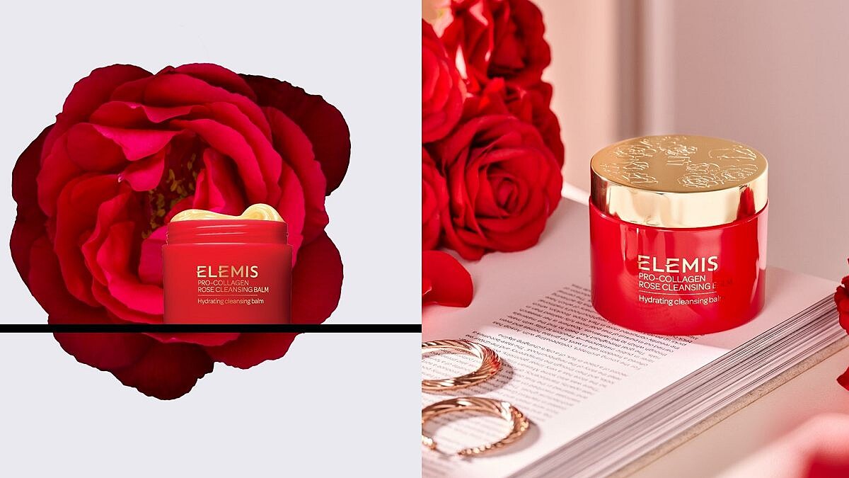 迎春開運從卸妝招來「好命發光顏」！ELEMIS超人氣玫瑰卸妝膏霸容量紅色新春限定登場，加碼奉上免費英倫玫瑰奢華護手體驗會，即刻手刀預約