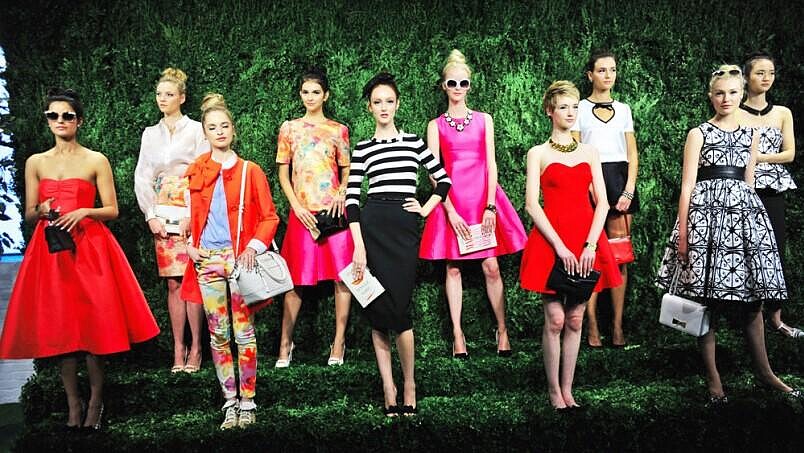 【2014紐約時裝週】Kate Spade帶你悠遊於歐洲午後的甜美花園