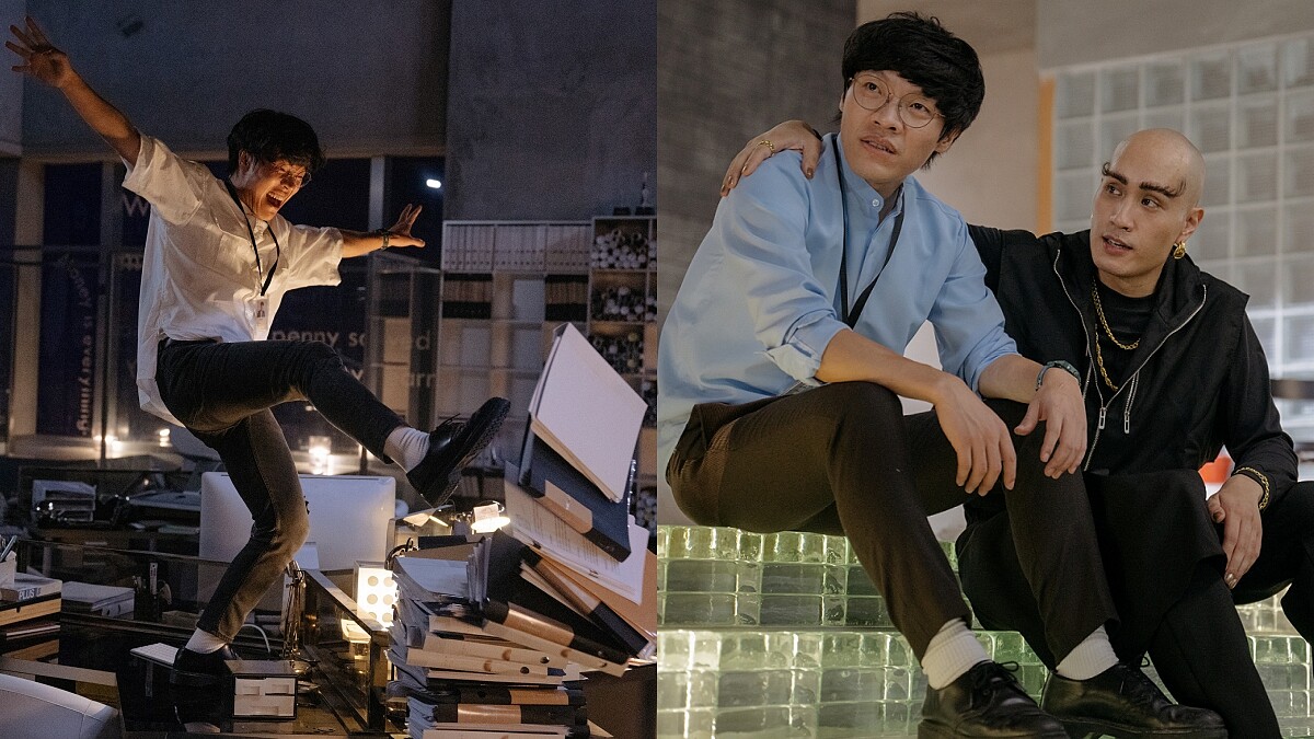 改編網漫新喜劇電影《他馬克老闆》盧廣仲、黃宣 YELLOW 一展社畜厭世心情大暴走