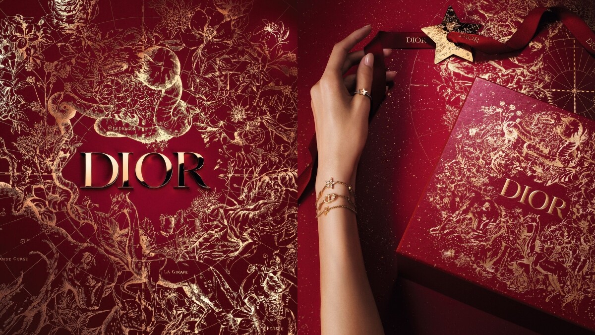 2023迪奧新年珍藏系列情境圖。