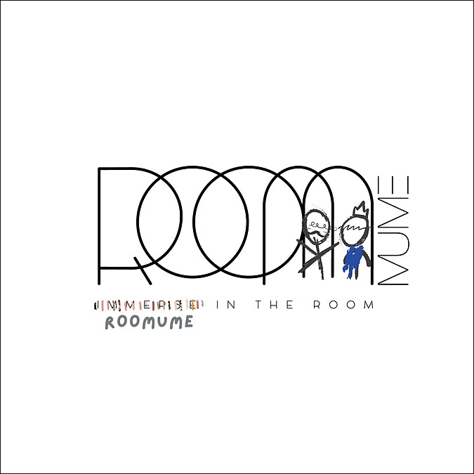 「ROOMMATE」餐酒企劃的主視覺,輕鬆詼諧也展現了此次企劃輕鬆不拘的風格。