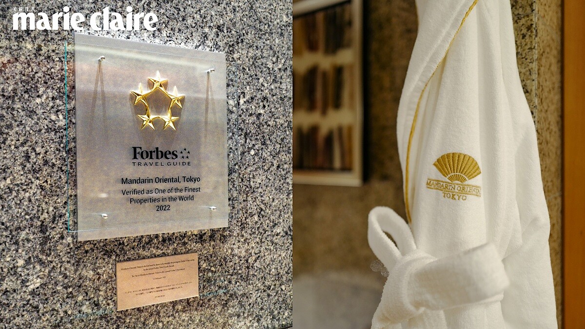 東京文華東方酒店2022奪下《富比士》五星評鑑
