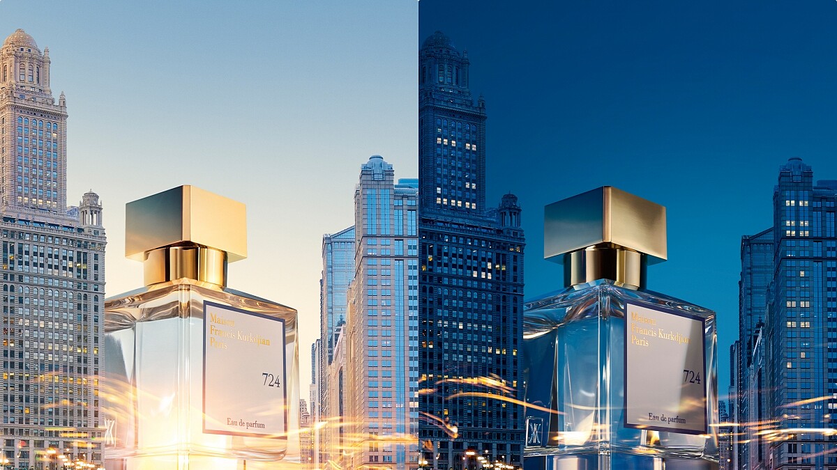 Maison Francis Kurkdjian(MFK) 724淡香精形象照。