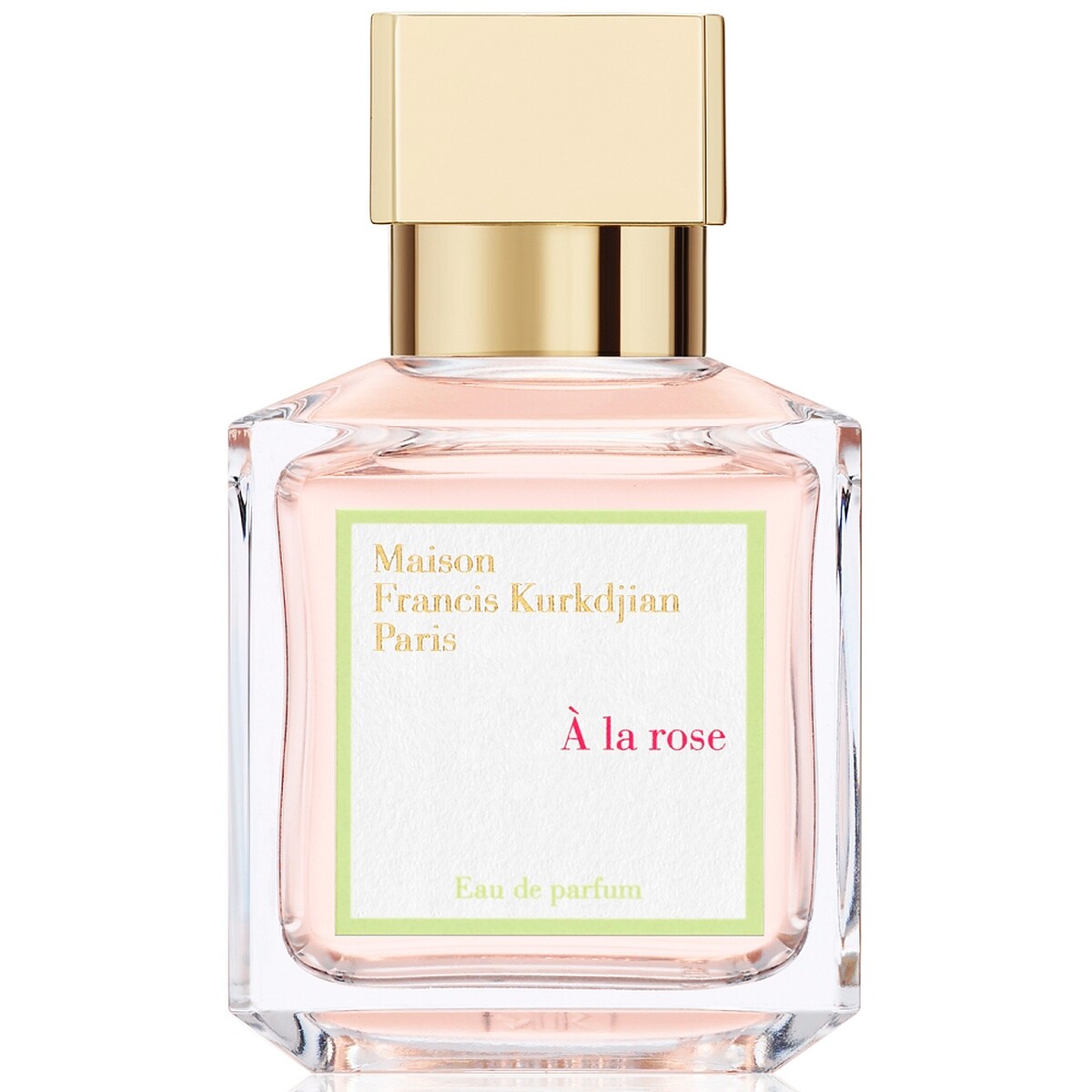 Maison Francis Kurkdjian(MFK) &Agrave; la rose愛戀玫瑰淡香精35ml，NT4,500、70ml，NT7,080