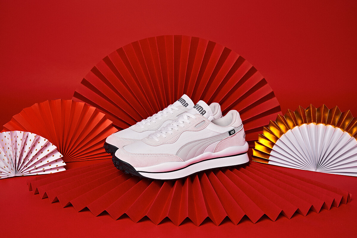 Puma Style Rider韓系花漾球鞋，NT 3,280