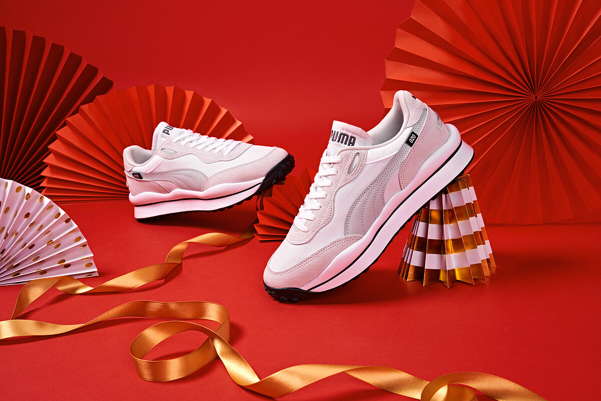 Puma Style Rider韓系花漾球鞋，NT 3,280