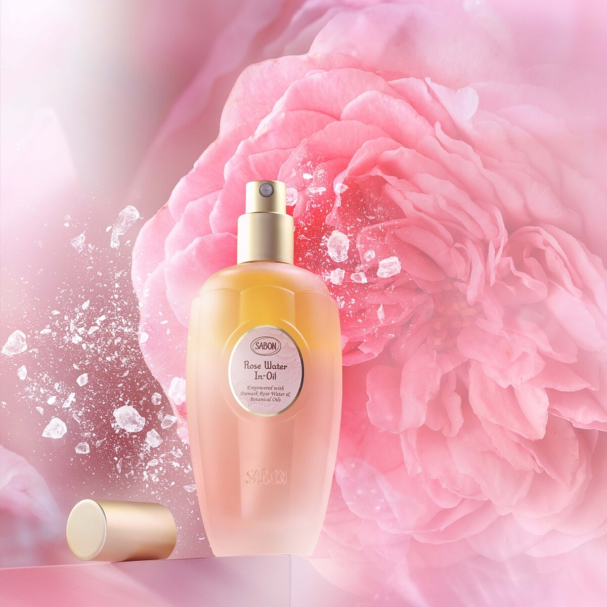 SABON大馬士革玫瑰有機光燦活膚水150ml，NT1,980