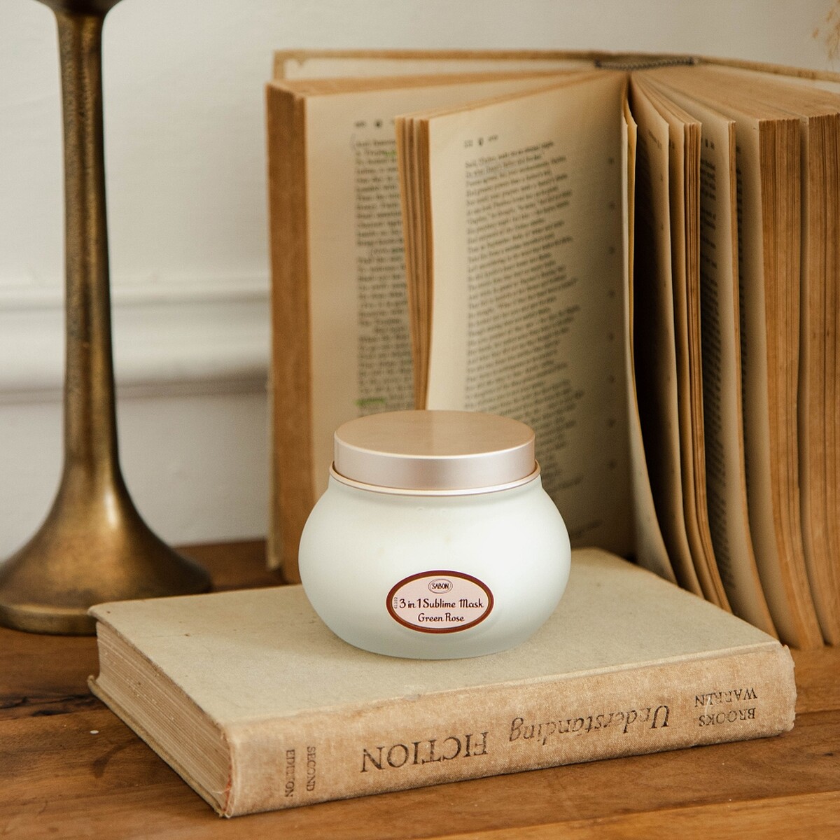 SABON以色列綠玫瑰三合一修護髮膜200ml，NT1,480