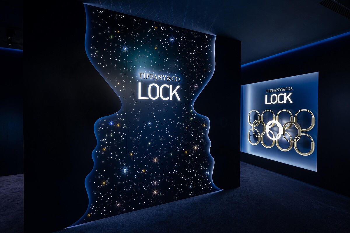 Tiffany & Co.為Lock全系列上市打造期間限定快閃店
