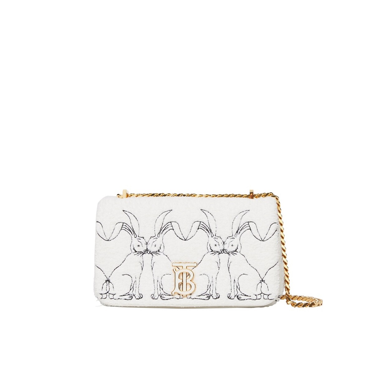 兔子圖案人造皮草小型 Lola 包，NT 85,000