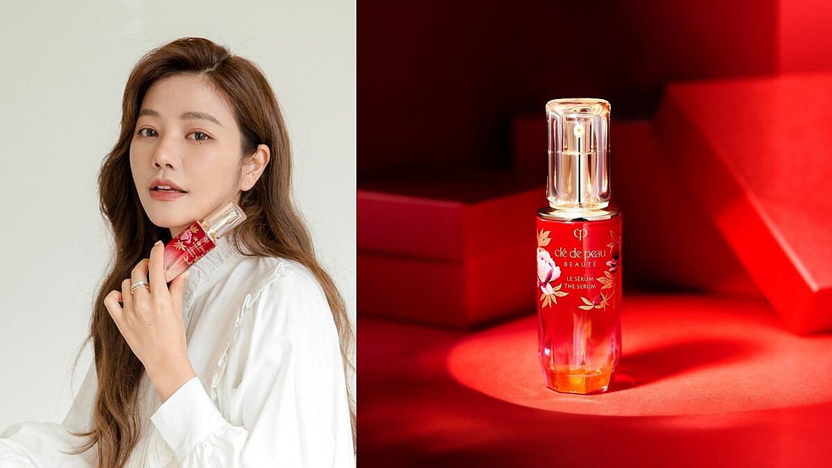 揭曉凍齡最強許路兒穩膚造光秘密！肌膚之鑰＃激光瓶新春限定版發售馬上收，一滴啟動肌膚精緻度，擊退熬夜暗沉蠟黃，開春就有晶透亮美肌！