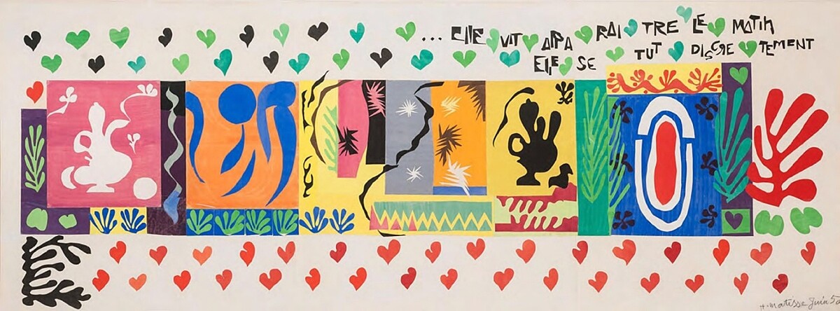 馬諦斯作品LES MILLE ET UNE NUITS〈一千零一夜〉, 1950, Carnegie Museum of Art, Pittsburgh (USA)館藏, &copy; Succession H. Matisse。