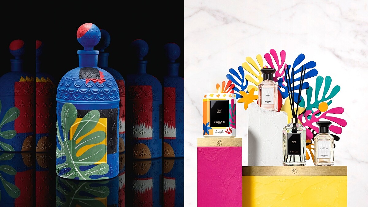 嬌蘭藝術沙龍系列與馬諦斯家族合作!典藏版蜂印瓶與恣情茉莉香水宛如藝術品精美