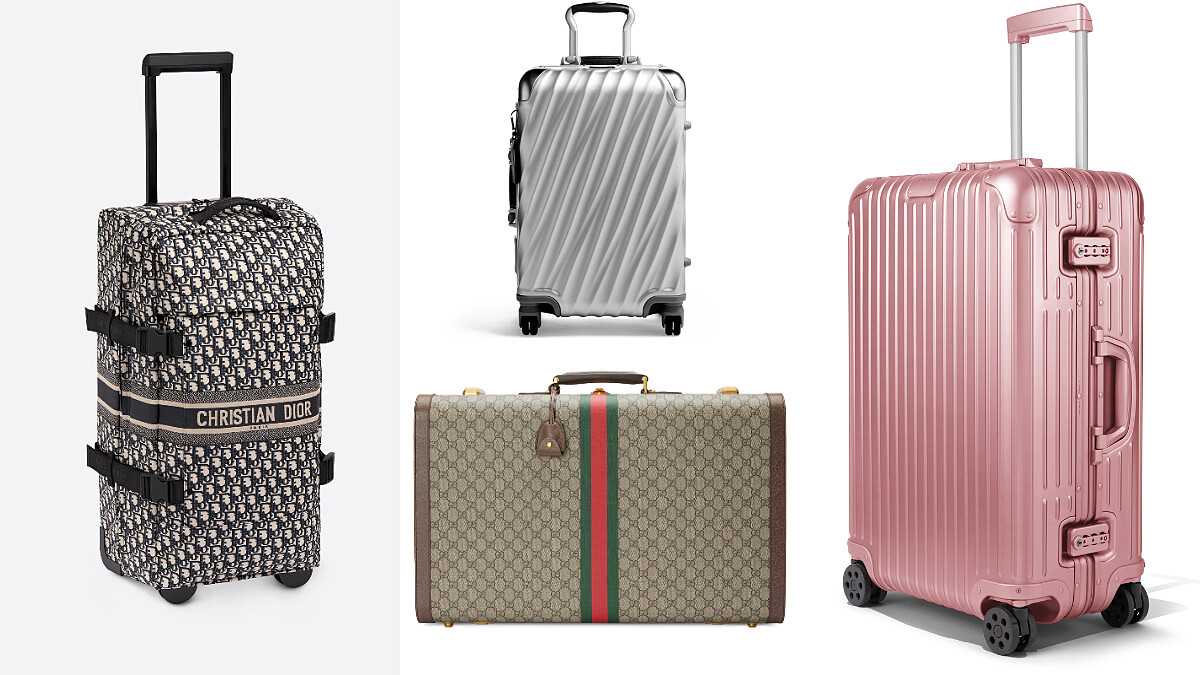 冬日時髦旅行箱盤點，優雅粉色、前衛材質、簡約輪廓...成為你的有型旅伴