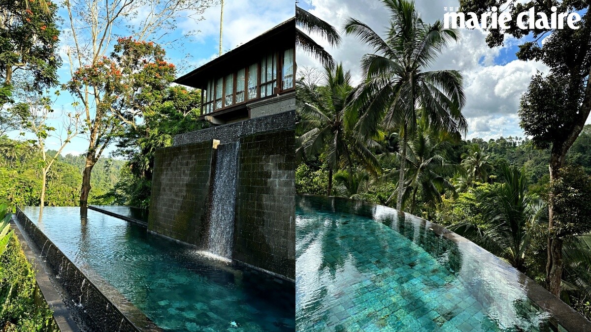 私人無邊際泳池能在絕美景色前大拍美照