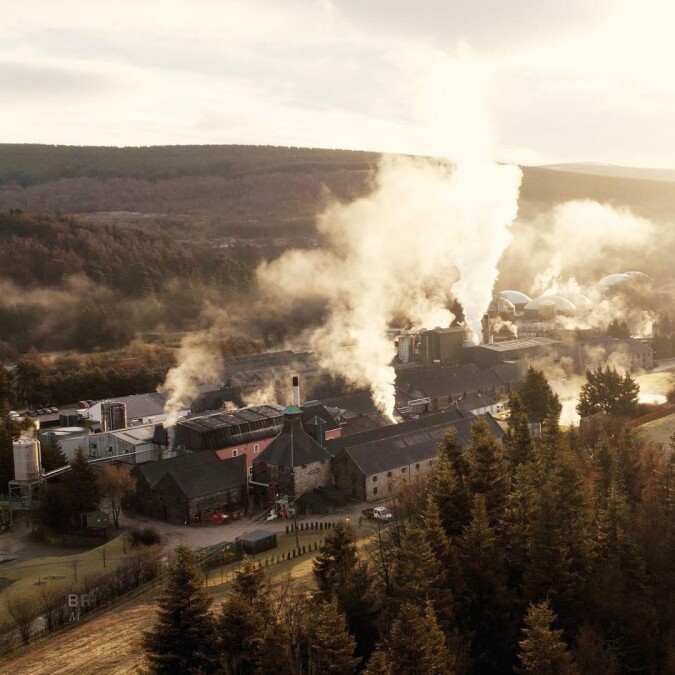 位於斯貝賽地區的百富酒廠。