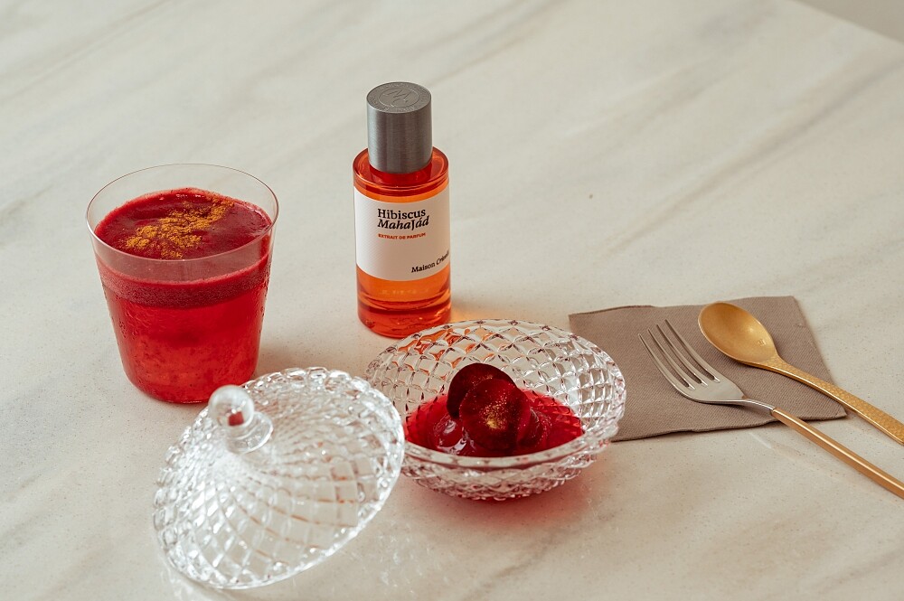 Maison Crivelli X Curious Table紅寶石。