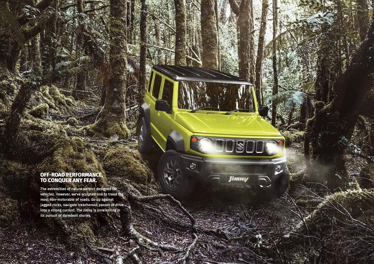 2023 Auto Expo 印度國際汽車工業展上正式發表Jimny五門車款。