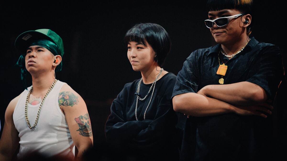 第二集賽事選手分組Cypher接力演唱