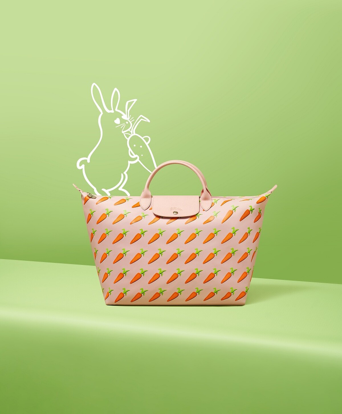 Longchamp 2023 CNY 兔年系列 旅行袋，NT 6,800