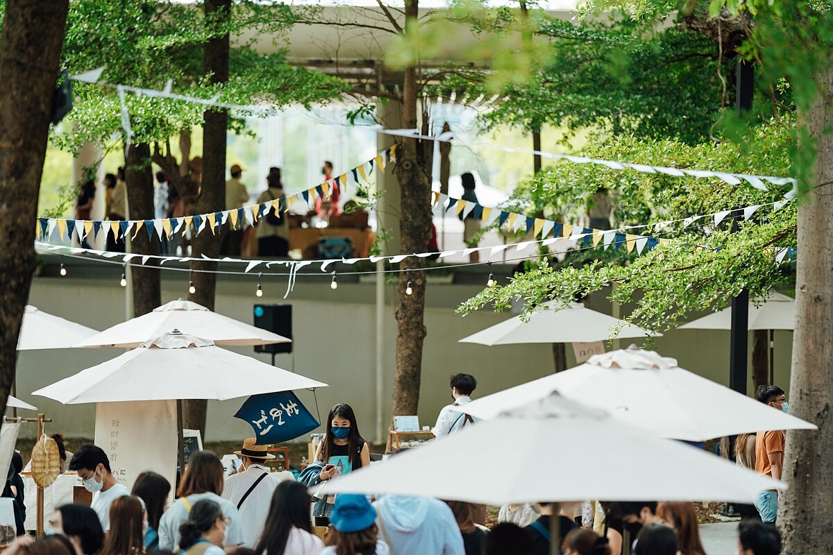 森之市 Mori Market 以「走入森之市，走入城市的森林」為理念。