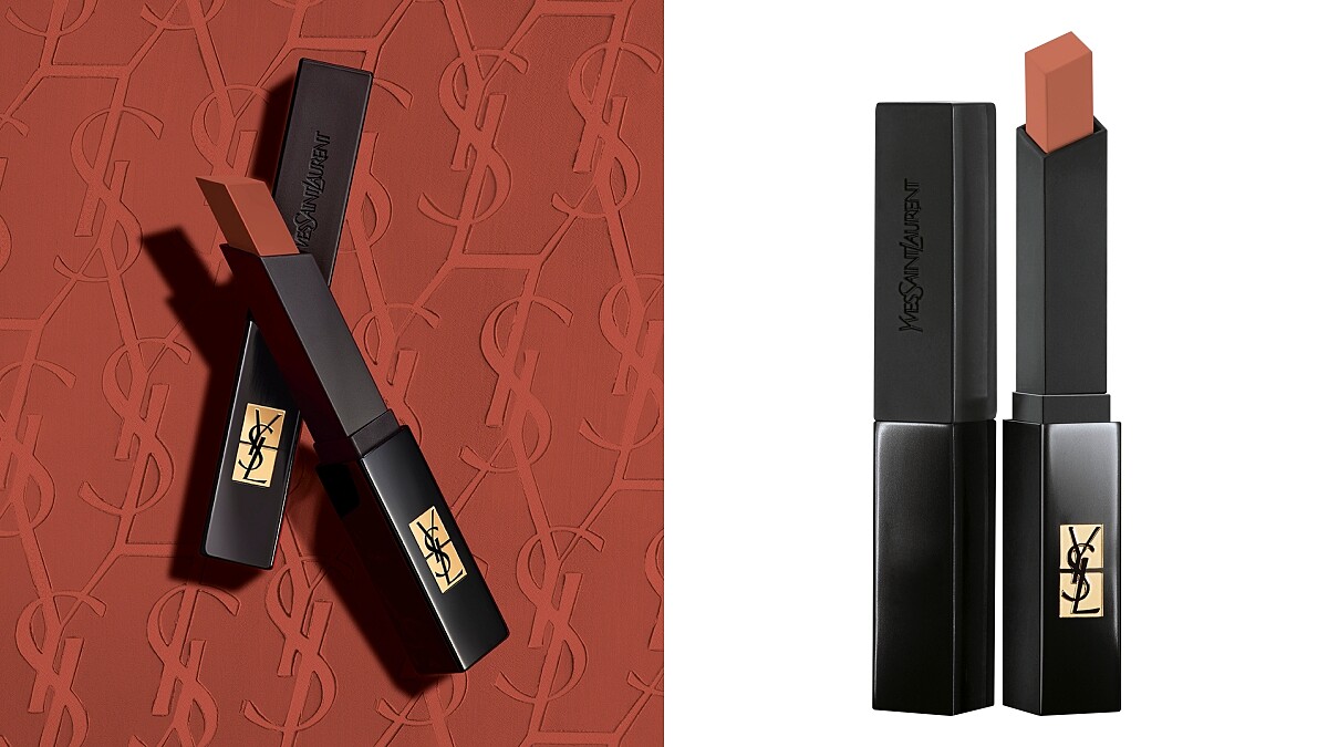 YSL奢華緞面絨霧唇膏(#314)，NT1,470