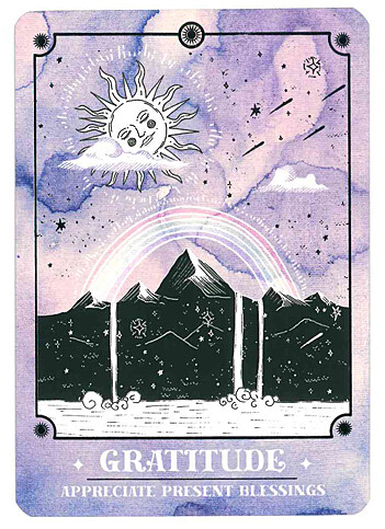 （Cosmic Guidance Oracle Deck by Annie Tarasova）