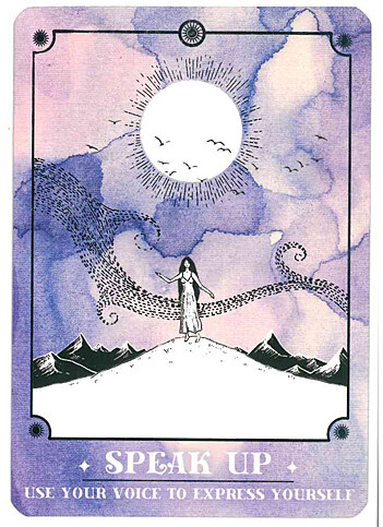 （Cosmic Guidance Oracle Deck by Annie Tarasova）