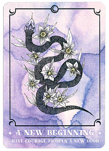 （Cosmic Guidance Oracle Deck by Annie Tarasova）