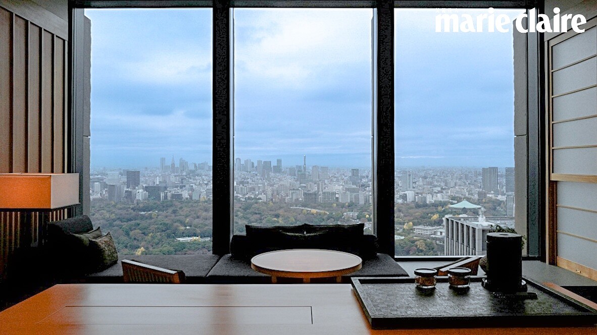 安縵東京Aman Tokyo一側能遠眺皇居御苑