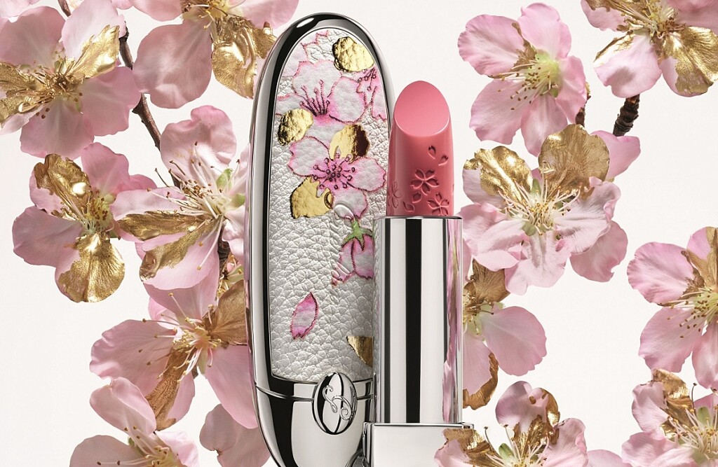 嬌蘭紅寶之吻春櫻漫舞限定版主視覺。