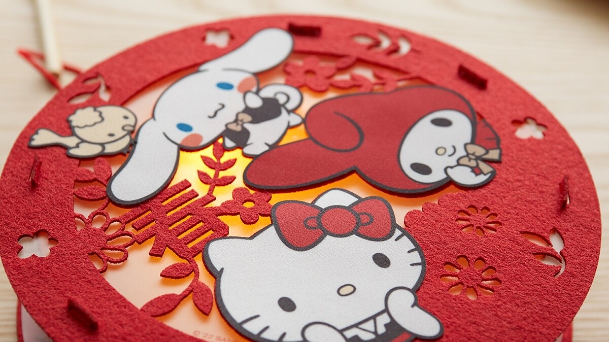 三麗鷗光影燈籠