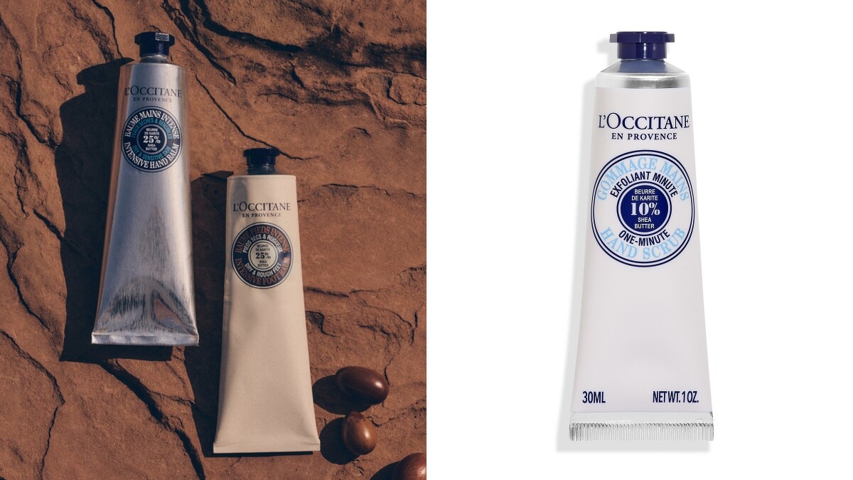 L&rsquo;OCCITANE歐舒丹乳油木去角質美手霜30ml，NT400