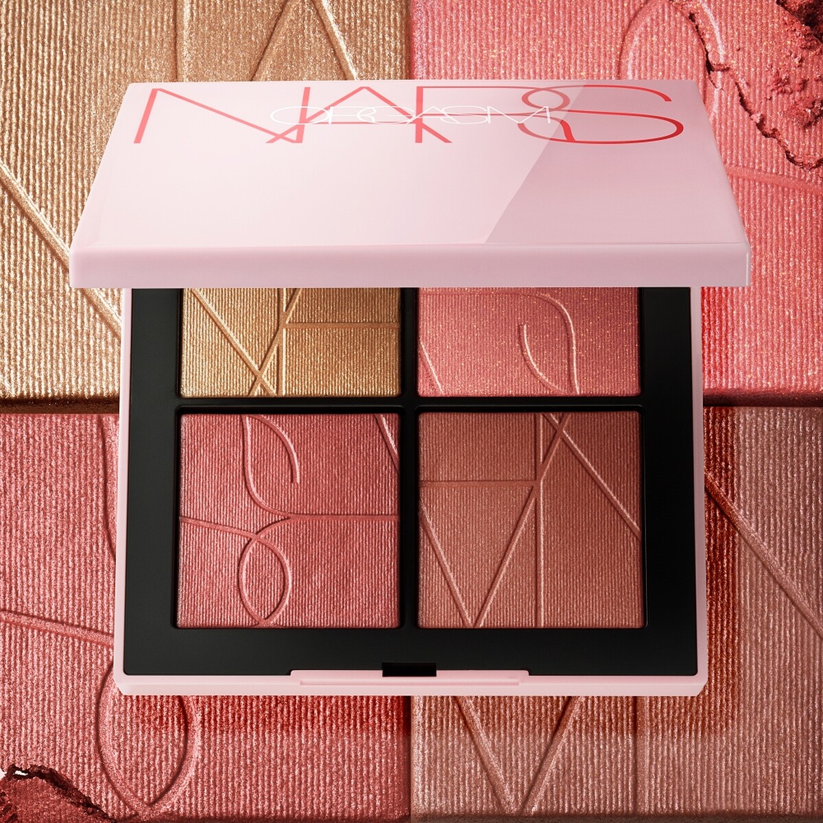 NARS純慾高潮4色頰彩盤3.2g*4，NT1,550