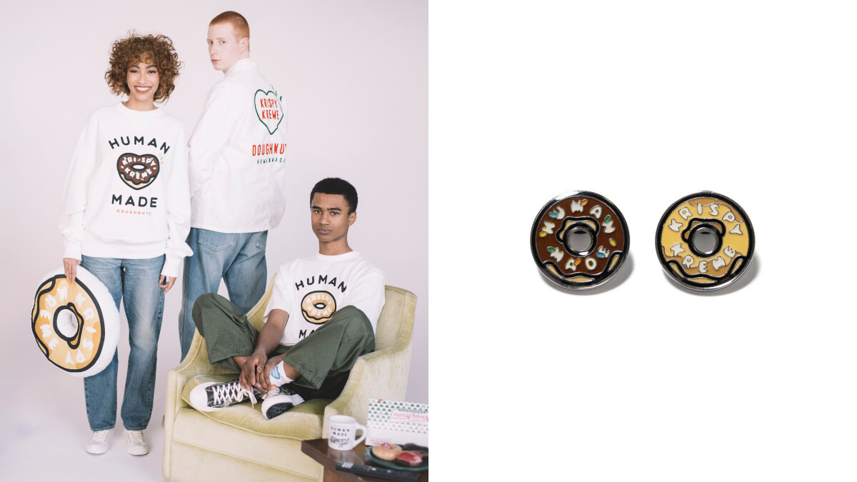 Nigo潮牌Human Made攜手美式甜甜圈Krispy Kreme情人節聯名系列，全品項帶你看