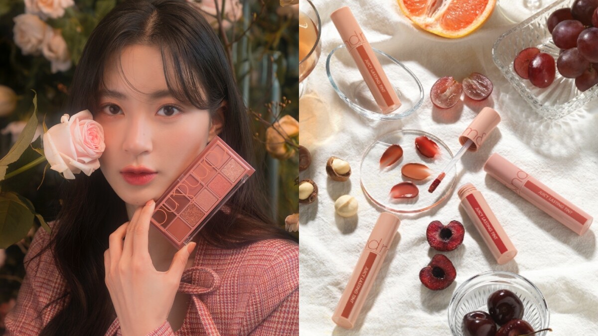 韓國高顏值彩妝rom&amp;amp;nd明星商品最推薦這5樣，唇彩人見人愛必入手！