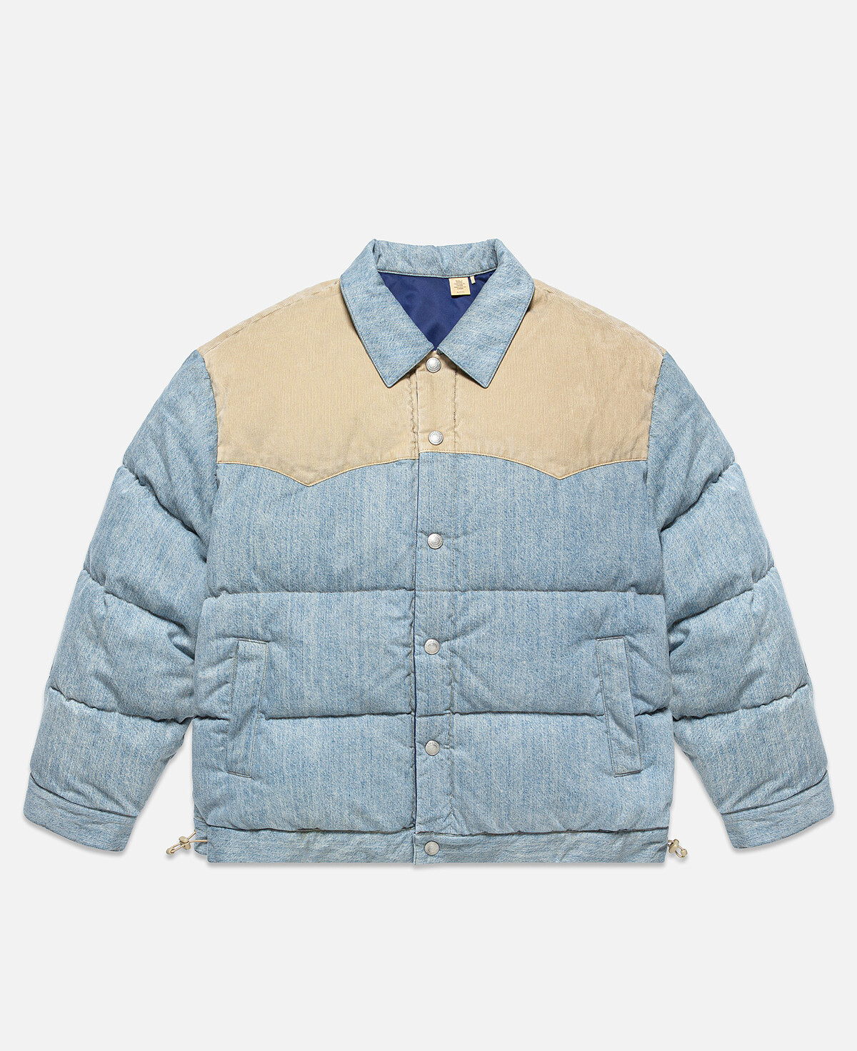 Levi&rsquo;s X CLOT聯名系列雙面異材質羽絨外套，NT 12,900